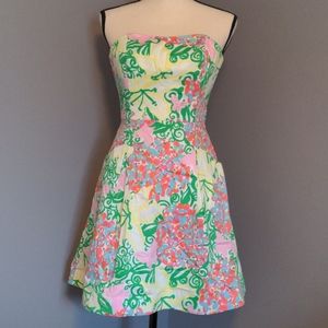 Multi color floral dress with POCKETS